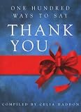 One Hundred Ways to Say Thank You