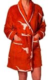 University of Texas Longhorns Women's Bathroom Plush Bath Robe