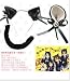 Cat's Ear Ears Tail w/bell Plush Black Cosplay Costumes