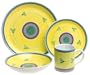 Caleca Carousel 16-Piece Dinnerware Set, Service for 4