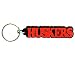Search : Nebraska Cornhuskers Black Mini Mirror Keychain W/Red 