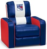 DreamSeat NY Rangers NHL Leather Recliner