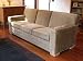 Organic Club Sofa in Hemp Fabric