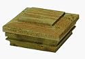 BW Creative Wood AT9907000W Wood Plateau Slip Post Cap