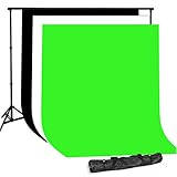 10' x 20' Heavyweight Chromakey Muslin with Background Support and Carry Bag