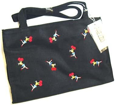 Prezzo Cheerleader Style Black Handbag Purse #YS 2157