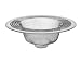 Danco 88822 4-1/2-Inch Kitchen Mesh Strainer, Stainless