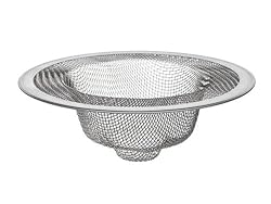 Danco 88822 4-1/2-Inch Kitchen Mesh Strainer, Stainless