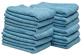 12 Pack Cobra Blue All Purpose Microfiber Towels
