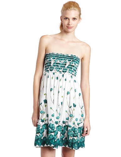 Raviya Womens Floral Print Tube Dress