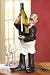 Kitchen & Housewares : French Waiter Chef Decor Wine Bottle Rack Holder NEW