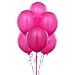 Hot Pink Latex Balloons (6 count)