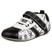 Robeez Mini Shoez Infant/Toddler Skater Slip-on,White,3-6 Months (US Infant 2 M)