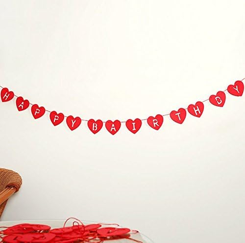 Lucky Beth Creative Personality Continental Letter Garland Wedding Room Decoration Photography Props Wedding Supplies