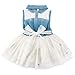 YOMIYOKA Baby Girl Dress 1 - 4 Years Flower Wedding Princess Bowknot Party Dresses