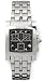 Klaus Kobec Atlantic Steel Gents Watch with Diamomds - T1 - Swiss Chronograph Movement Stainless Steel Strap with Pitch Black Diamond Dial
