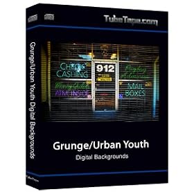 Grunge / Urban Youth - Digital Backgrounds