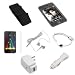 Search Our Specialty Mall : USB Data Cable + USB Car Charger + USB Home Charger + Smoke Rubber Silicone Skin Case + Elastic Armband + Clear Reusable LCD Screen Protector + White 3.5mm Stereo Headset for Apple Ipod Touch Itouch 8GB 16GB 32GB 2G 2nd Generation