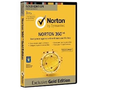 Norton 360 Exclusive Gold Edition V6.0, 1 User, 3 PCs 1 Year Subscription (PC)