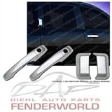 JEEP COMPASS 06 07 08 CHROME DOOR HANDLES COVERS TRIM