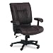 Office Star 93 Series Leather Mid Back Swivel Chair