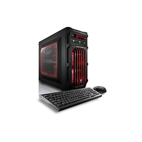 CybertronPC Flux X99 X6 Gaming Desktop - Liquid-Cooled Intel i7-5960X 3GHz Octa-Core Processor, 16GB DDR4 Memory, NVIDIA GTX960 (2GB GDDR5) Graphics, 1TB/8GB Solid State Hybrid, DVD±RW, Windows 10