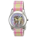 Janusch - 8707 - Montre Fille - Quartz - Analogique - Bracelet Tissu Multicolore