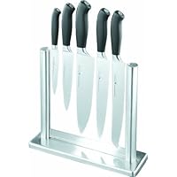 Felix Platinum 6-Piece Stainless Steel Knife Block Set