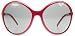 Dolce & Gabbana Sunglasses Designer Fashion AUTHENTIC Womens Red Grey Eyewear DG6006B 588/87