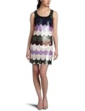 ABS Allen Schwartz Women's Scallop Sequin Dress