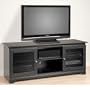 Prepac Ferentino Black Flat Panel LCD/Plasma TV Console