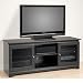 Prepac Ferentino Black Flat Panel LCD/Plasma TV Console
