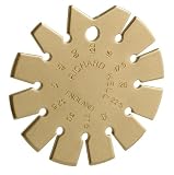 Richard Kell 625-3000 Brass Bevel Gauge