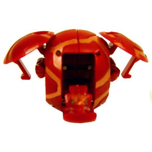 Saurus Red Bakugan Battle Brawler Booster Pack with Metal Card