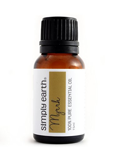 Myrrh Essential Oil by Simply Earth - 15 ml, 100% Pure Therapeutic Grade Myrrh Essential Oil by Simply Earth - 15 ml, 100% Pure Therapeutic Grade