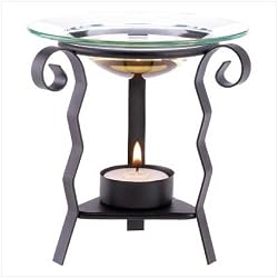 Abstract Wave Oil Warmer