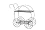 CobraCo FC100 Two Tiered Garden Cart