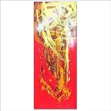CraftNetwork - Bali Art - Red Background Abstraction