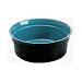 Kitchen & Housewares : Doskocil 23214 Dog Bowl Medium Black/Teal