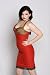 Poison Candy I Love Danger Red Leopard Dress Pin Up Dress