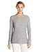 Fruit of the Loom Women's Waffle Thermal Underwear Top, Light Grey Heather, Large