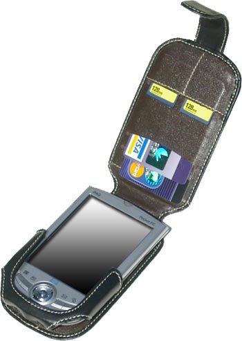 Childrens Toyshop  Computer : HP IPAQ 1910/1930/1940/1945/4150 Premium Leather Case Black