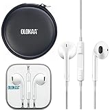 100% Genuine Original Apple Earpods with Olokaa (TM)brand Headphone Case