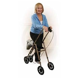 Lightweight 4 Four Wheel Knee Walker Leg Ankle Scooter