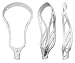 Warrior Noz X Unstrung Lacrosse Head