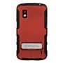 Seidio CSK3LGN4K-GR ACTIVE Case with Metal Kickstand for LG Nexus 4, 1 Pack, Retail Packaging, Garnet Red