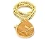 Goodwood Angry Birds Pendant w/Wooden Ball Chain NATURAL