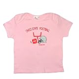 Infant / Baby NCAA Ohio State Buckeyes My First Tee T-Shirt - Pink (Size: 24)