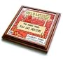 Hell s Lottery - 8x8 Trivet With 6x6 Ceramic Tile