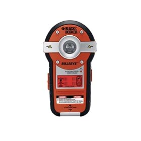 Black and Decker BDL190S BullsEye Auto-Leveling Interior Line Laser Stud Sensor... by Laser Level